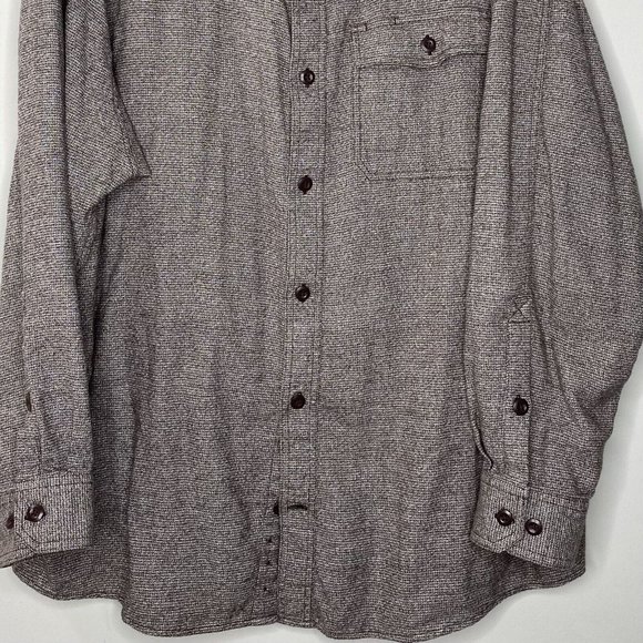 Duluth Trading Co Button Down (Size XL) 100% Cotton Relaxed Fit Flannel Shirt - Picture 4 of 11